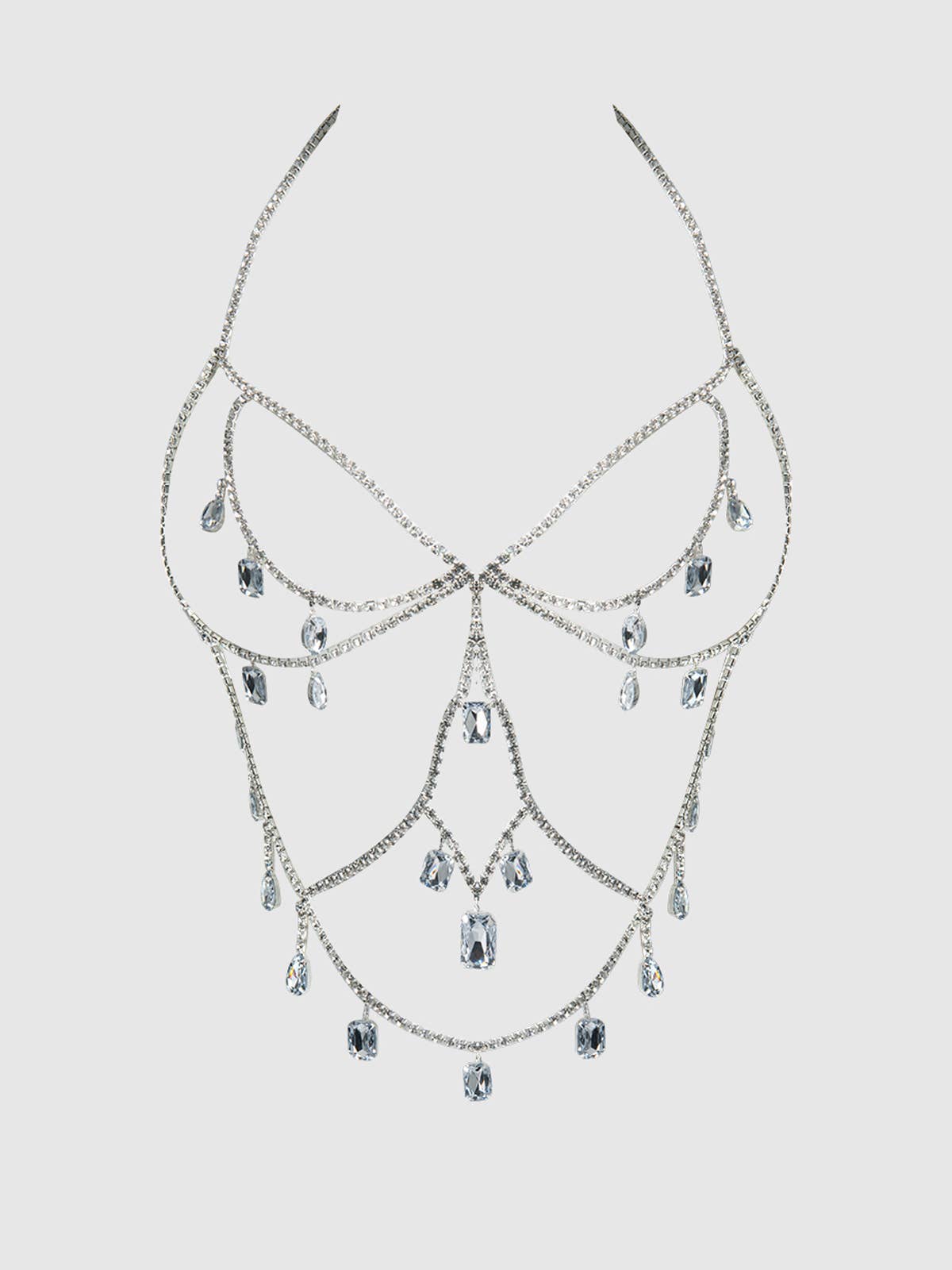 OVERSIZED RHINESTONE TOP