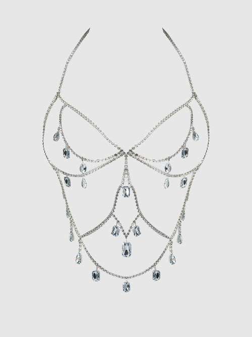 OVERSIZED RHINESTONE TOP