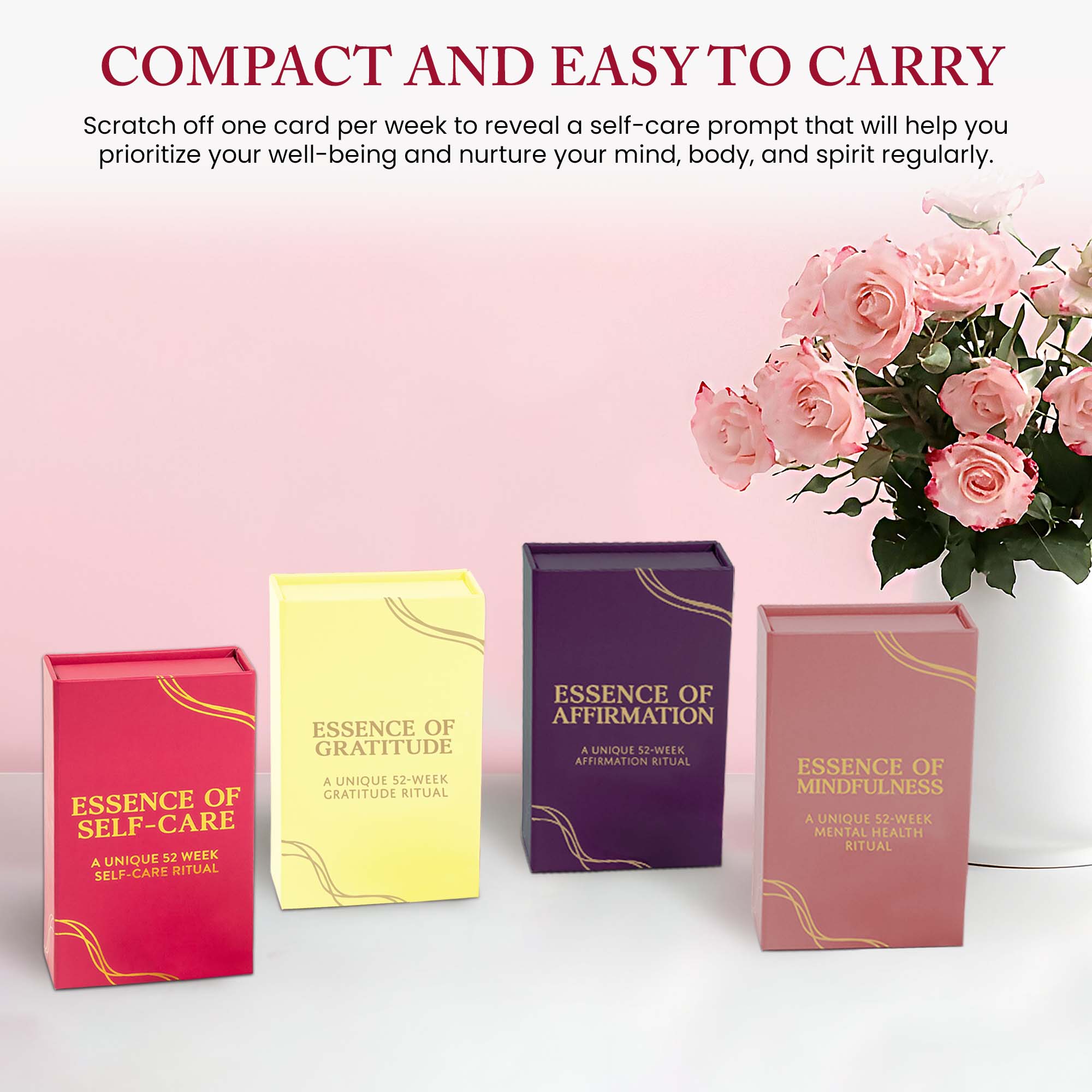 The Self-Care Scratch Cards: A Daily Wellness & Mindfulness Kit