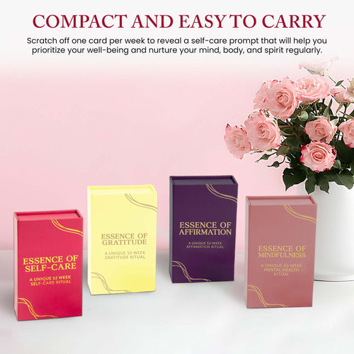 The Self-Care Scratch Cards: A Daily Wellness & Mindfulness Kit