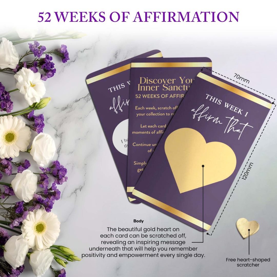 The Affirmation Scratch Cards: A Daily Motivation & Positivity Kit