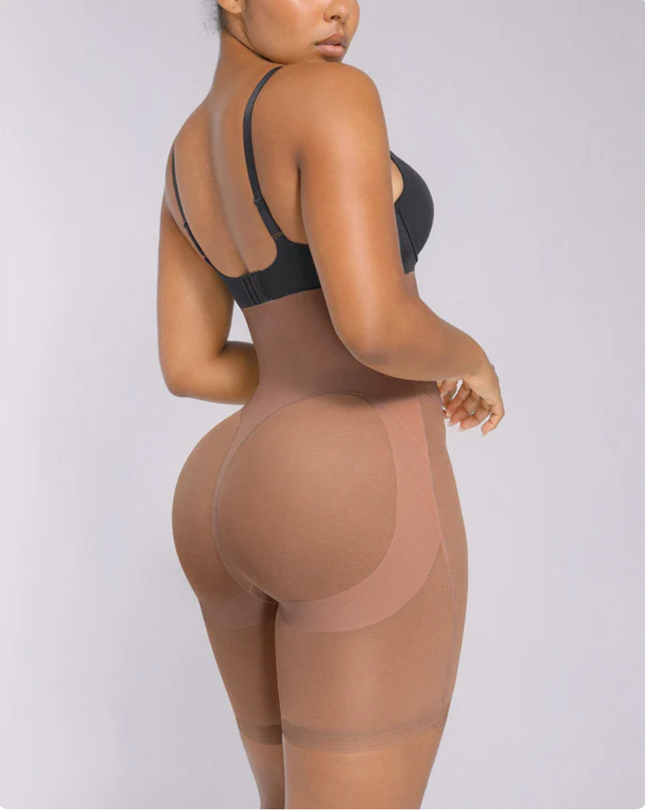 Shapellx BOOT-YEAH™ MeshSmooth™ High-Waisted Mid Thigh Short