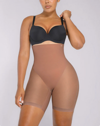 Shapellx BOOT-YEAH™ MeshSmooth™ High-Waisted Mid Thigh Short