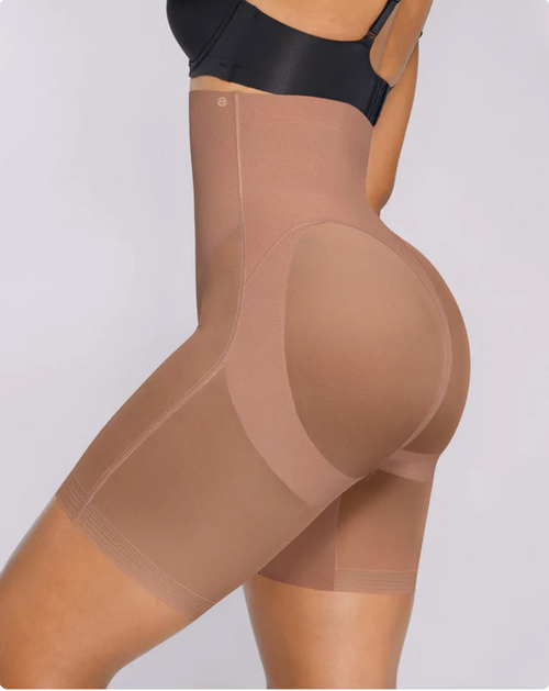 Shapellx BOOT-YEAH™ MeshSmooth™ High-Waisted Mid Thigh Short