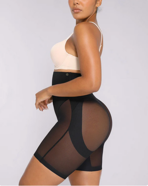 Shapellx BOOT-YEAH™ MeshSmooth™ High-Waisted Mid Thigh Short