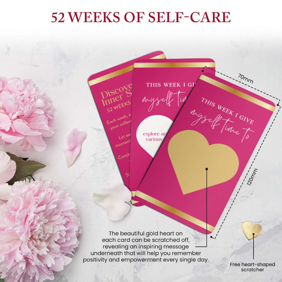 The Self-Care Scratch Cards: A Daily Wellness & Mindfulness Kit