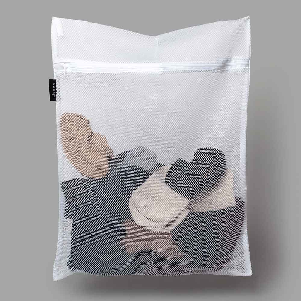 Large Mesh Laundry Bag with Zipper