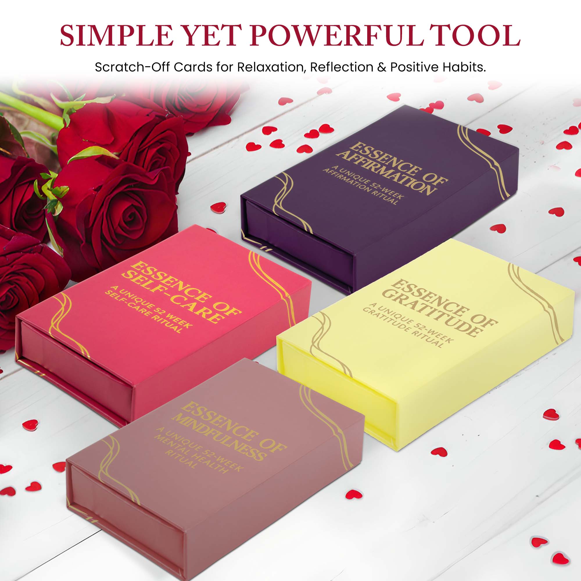 The Affirmation Scratch Cards: A Daily Motivation & Positivity Kit